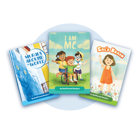 3 images of RedThread decodable texts